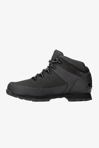 Timberland Euro Sprint Mid Lace Up Erkek Siyah Bot Tb1a1qhr0151