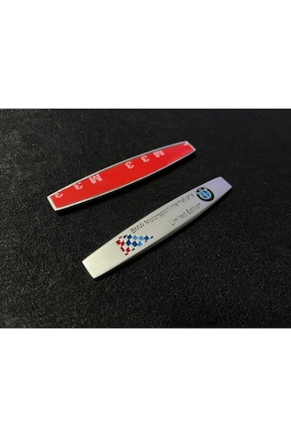 Bmw Motorsport International Limited Edition Çamurluk Logo 2 Adet