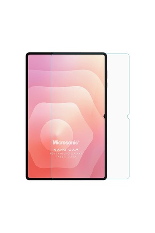 Microsonic Galaxy Tab S11 Ultra Nano Glass Cam Ekran Koruyucu Galaxy Tab S11 Ultra İle Uyumlu Ekra