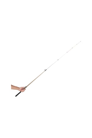 Qingmipy Kahverengi 1.8m Fiberglas Balıkçılık Kamışı - Paslanmaz Çelik Tekerlek Tabanı, Metal Rehber Halka, Uygun Tutuş - Katlanabilir, Dayanıklı