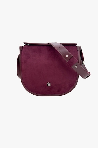 Sosela 67-7199 Kadın Süet Bordo Çarpraz Askılı Çanta Suet Bordo