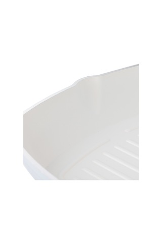 Madame Coco Nano Seramik Izgara Tava - Beyaz/antrasit - 28 Cm Çok Renkli