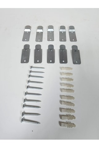 10 Adet Yangın Tüpü Askı Aparatı Metal