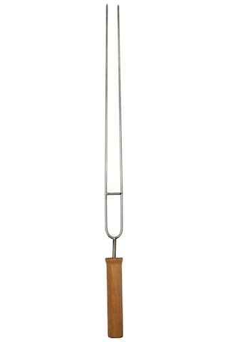 Çatal Uçlu Barbekü Mangal Şişi 62 Cm - 6 Adet