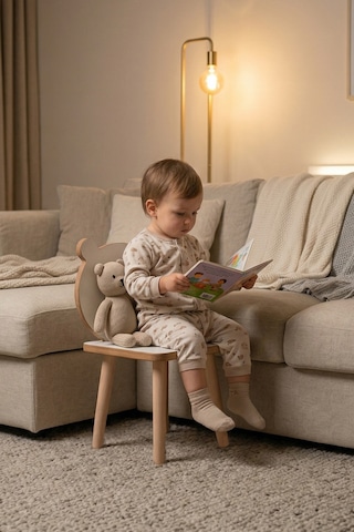 Çocuklar İçin Aktivite, Çalışma Masası Sandalyesi 5982 Beyaz
