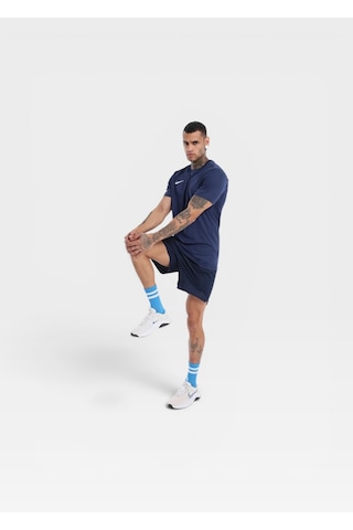 Nike Dri-fıt Park Vıı Bv6708-010 Erkek Futbol Forması Siyah Antrenman Tişörtü Lacivert