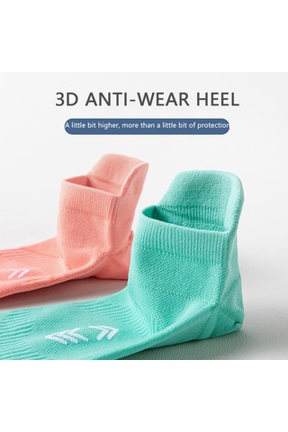 Xindoker Bayanlar İçin Siyah Spor Çorapları - 6 Adet, Rahat, Nefes Alıcı, Anti-iç Çamaşırı, Yüksek Performanslı, Düşük Kesimli, Spor Ve Günlük Kullanım Siyah 6 Çift