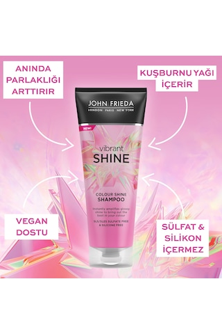 John Frieda Vibrant Shine Canlı Parlaklık Veren Şampuan 250 ML