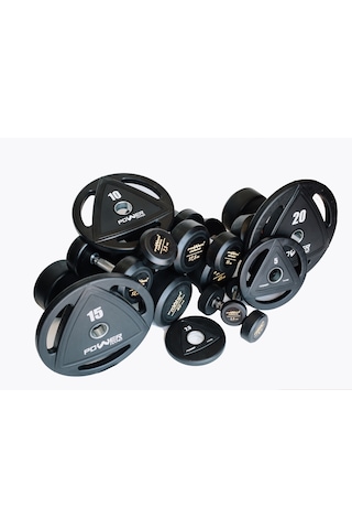 Powerhand 20 KG Kauçuk Kaplı Profesyonel Dambıl