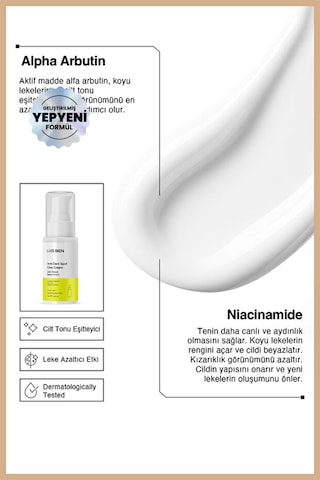 Luis Bien Leke Karşıtı Cilt Bakım Kremi 50 ML