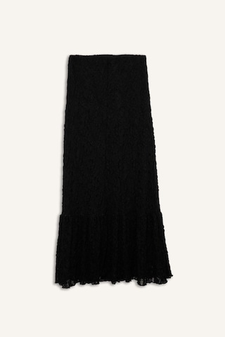 Defacto A Kesim Dantel Maxi Etek G0031ax25aubk81 Siyah