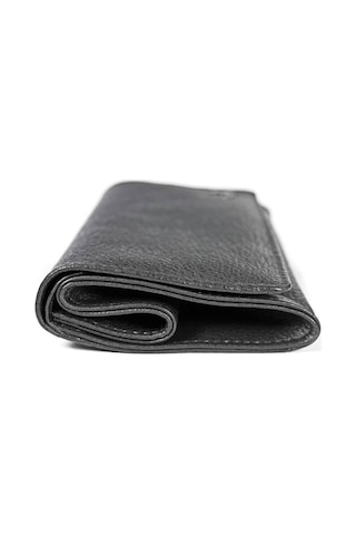Rattray's Black Knight Tobacco Pouch 3 Siyah Deri Pipo Tütün Kesesi 115490