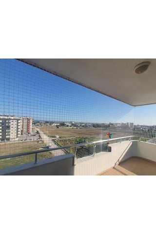 Güvenlik Filesi - İnşaat Filesi - 6mm İp - 5cm Göz Aralığı