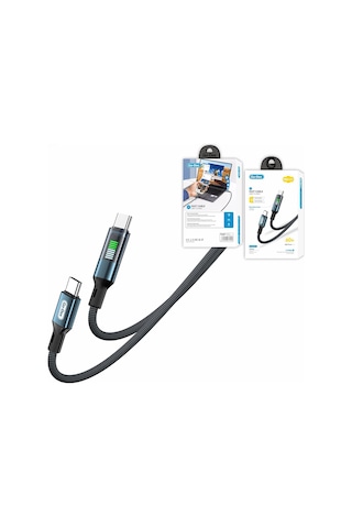Go Des Gd-uc681c-c Type-c To Type-c Pd Hızlı Şarj Kablosu 60w 1.2m Siyah