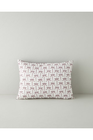 English Home Amaris Dolgulu Kırlent 35x50 Cm Kırmızı - Bej
