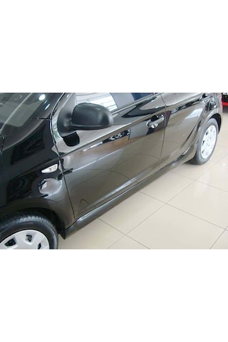 Hyundai i20 Twin Marşpiyel Seti Mat Siyah Plastik 2008- 2014