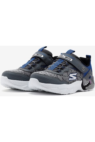 Skechers Creature - Lights Büyük Erkek Çocuk Gri Işıklı Spor Ayakkabı 400617l Ccbl Gri
