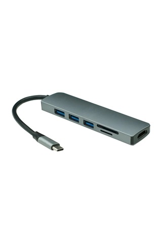 6-1 Macbook Uyumlu Matebook Usb 3.0 Kart Okuyucu Hdmi Type-c Çevirici