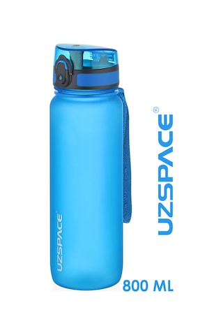Uzspace 800 ML Yeni Ebat Boy 25 CM Tritan Su Matarası Bpa