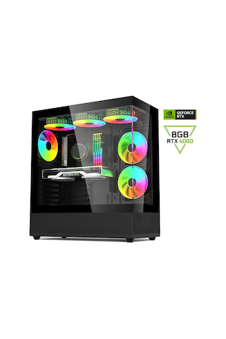 Izoly ST999509 i7-12700F 32 GB 1 TB M.2 NVMe RTX4060 8 GB Free Dos Masaüstü Oyuncu Bilgisayarı