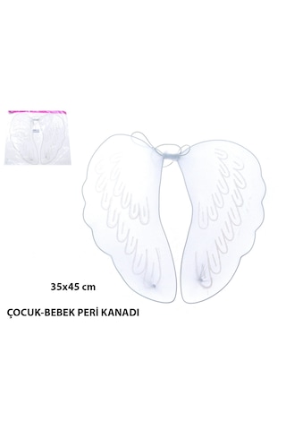 Bebek & Amp Çocuk Peri Kanadı Kostüm Tamamlayıcı Kanat 35x45 Cm Çok Renkli