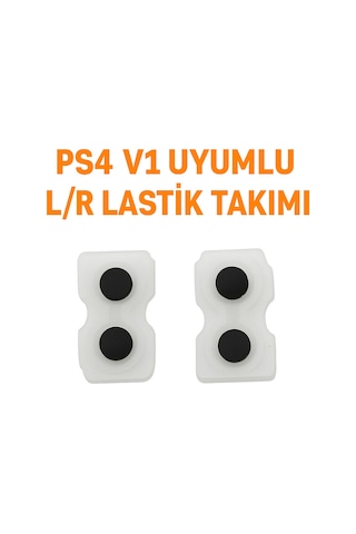 Ps4 V1 Kollar İle Uyumlu L/r Lastik Takımı 1 Takım 2 Adet