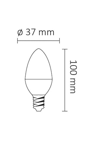 Ack Aa09-00513 5W Buji Led Ampul 6500K Beyaz E14