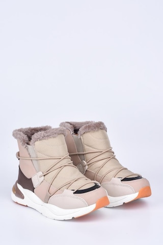 VİCCO 21K.368 BEJ-KAHVE KÜRKLÜ ÇOCUK BOT Kahverengi