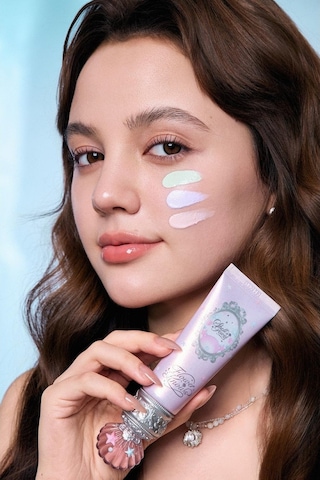 Flower Knows Shell's Jewel Radiance Primer 03 Pearly Pink, Lüks Makyaj Bazı