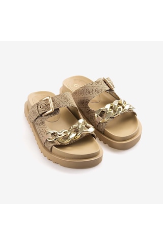 Guess Fatema Kadın Terlik Fl6ft2fal03 Bej