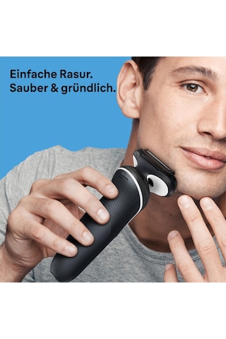 Braun Series 5 Elektrikli Tıraş Makinesi, Easyclick Aparatlı, Sakal Kesme Makinesi, Erkek Tıraş Makinesi, Easyclean, Islak Ve Kuru, Hediyelik Eşya, Almanya'da Üretilmiştir, 51-w1500s, Beyaz