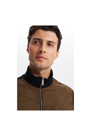 AR-MA Arma Erkek Regular Fit Selanik Kumaş Dik Yaka Fleto Cepli Basic Sweatshirt Kazak K30324698502 Siyah