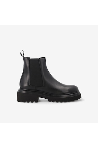 Nero Black Bot Kadın 78n3 Frau Frısone Chelsea Boot siyah