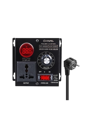 Powermaster Pm-21013 220vac 4000watt 15a Dijital Dimmer