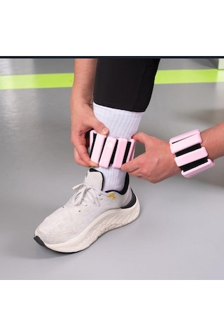 Slazenger Deluxe El/ayak Bilek Ağırlığı 0.5+0.5kg Pembe