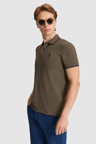 U.S. Polo Assn. U.s. Polo Assn. Erkek Koyu Haki Tişört Basic 50326975-vr111