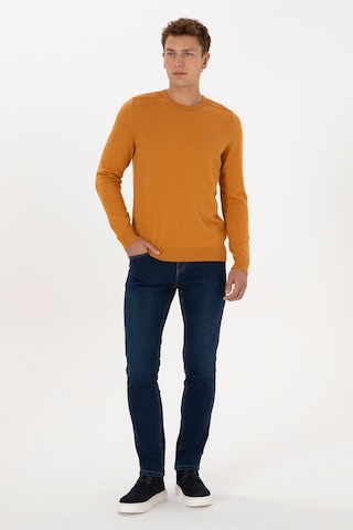 U.S. Polo Assn. Erkek Koyu Mavi Slim Fit Jean Pantolon 50316544-DN0030