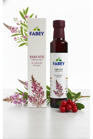 Fabey Yakı Otu Gilaburu Özü Sıvı Ekstrakt Karışımı 250ml