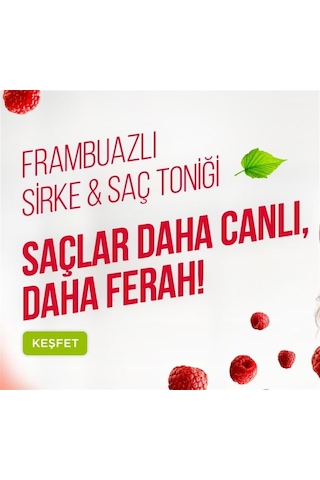 Eyüp Sabri Tuncer Frambuazlı Sirke & Saç Toniği 500 ML