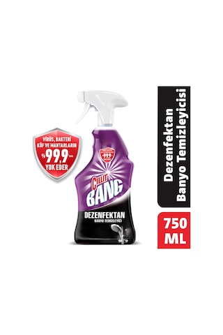 Cillit Bang Dezenfektan Banyo Yağ ve Kireç Çözücü Sprey 750 ML