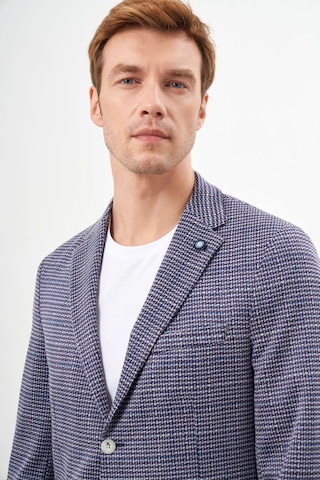 Morven Erkek Bordo Örme Slim Fit Torba Cep Mono Yaka Spor Ceket 24ms002011750 Bordo