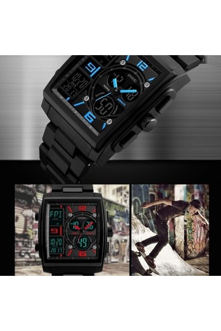 Fastbuy Skmeı 1274 Erkek Spor Saati - Mavi, Çok Renkli, Many Fonksiyonlar Çok Renkli