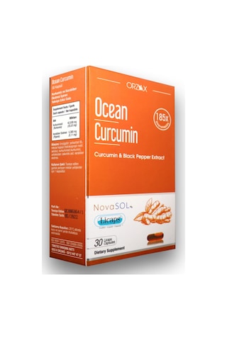 Curcumin Kurkumin Karabiber Eki 30 Kapsül
