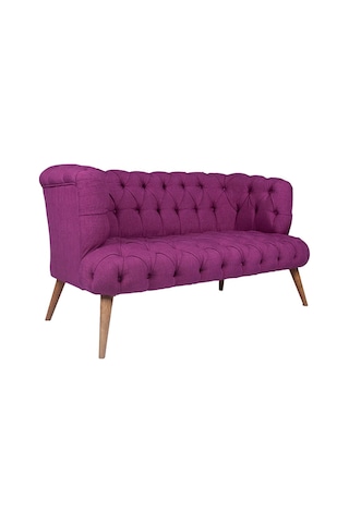 West Monreo Loveseat İkili Koltuk Mor