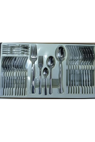 Kardelen 6 Kişilik 30 Parça İstanbul Model 304 18-10Cr-Nr Çelik