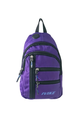 Anılbags Anıl Bags Keten Kumaş Mor Ve Usb Çıkışlı, Askılı Çapraz Göğüs Mor