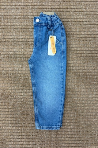 Çocuk Rahat Kesim Denim Pantolon Mavi