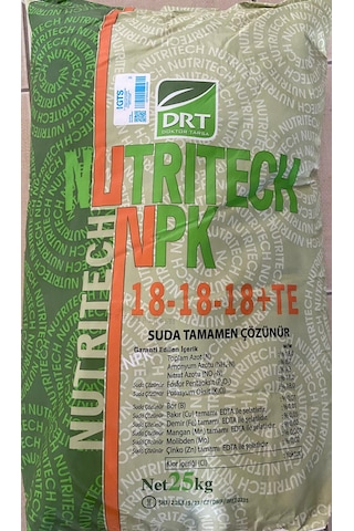 Doktor Tarsa Nutritech 18 18 18 Npk Damlama Gübresi 25 Kilogram 25 Kg Doktor Tarsa Nutritech 18 18 18 Npk Damlama Gübresi 25 Kilogram 25 Kg