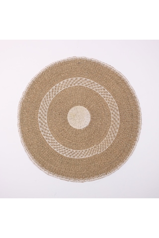 Doğal Deniz Sazı 120 Cm Dekoratif Halı & Duvar Dekoru Bej