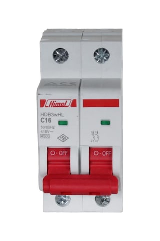 Himel 2x16A 4.5kA C Eğrisi Otomatik Sigorta